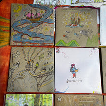 Load image into Gallery viewer, Mega 9 CD Bundle & Full Discography USB Drive & Art Prints (6 Handdrawn Albums)