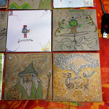 Load image into Gallery viewer, Mega 9 CD Bundle & Full Discography USB Drive & Art Prints (6 Handdrawn Albums)