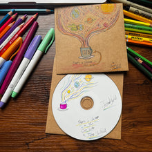 Load image into Gallery viewer, CD Bundle, 5 Hand Drawn CDs of Different Albums
