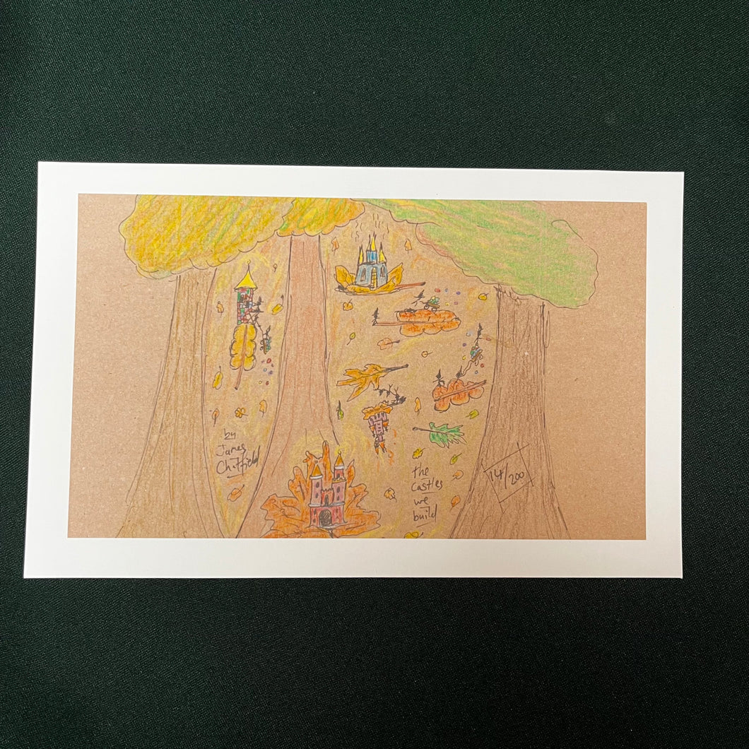 The Castles we Build - Art Print Series - A5 (14,22,25,39)