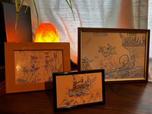 Load image into Gallery viewer, Framed Prints from &#39;The Castles we Build&#39; series.
