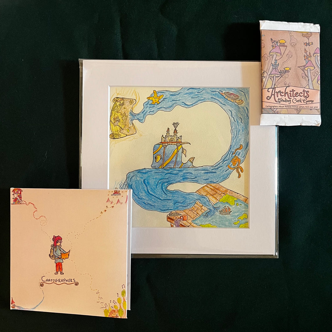 Cartographers - Limited Edition Bundle - 40/40 - Art & Booster Pack