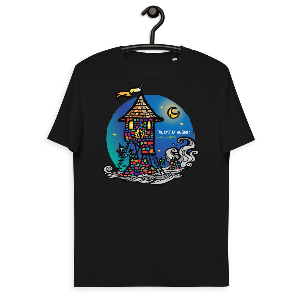 The Castles we Build, t-shirt, to promote the good vibes
